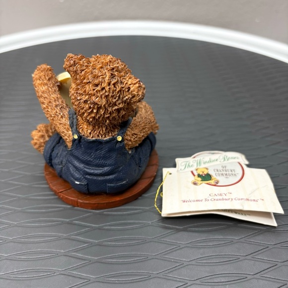 “Casey” The Windsor Bears Figurine of Cranberry Commons Limited Edition 1998 HTF - Picture 4 of 11